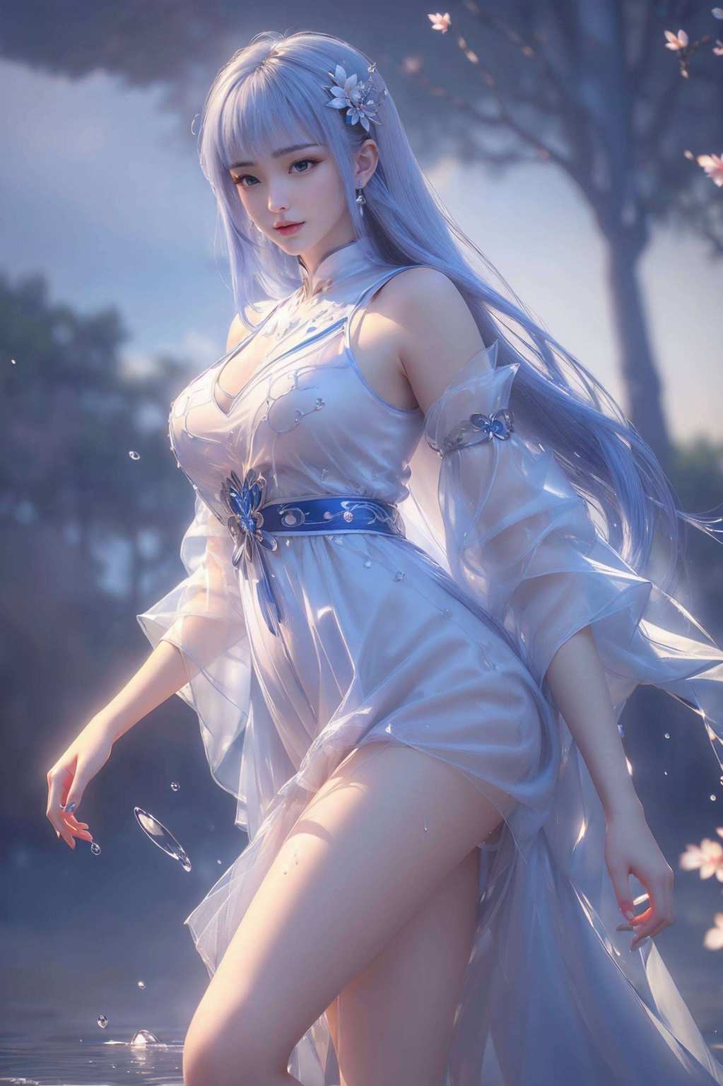 还不是为了让我们的生活多点儿乐趣嘛！嘛~ 国漫美女还生了个罗念