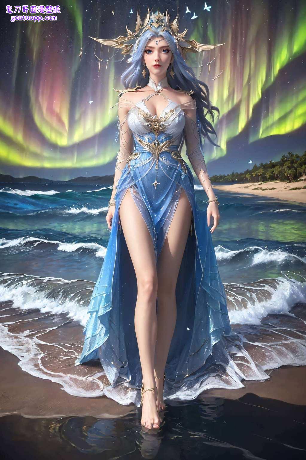 成为艺术壁纸界的璀璨星辰一个在游戏里翩翩起舞