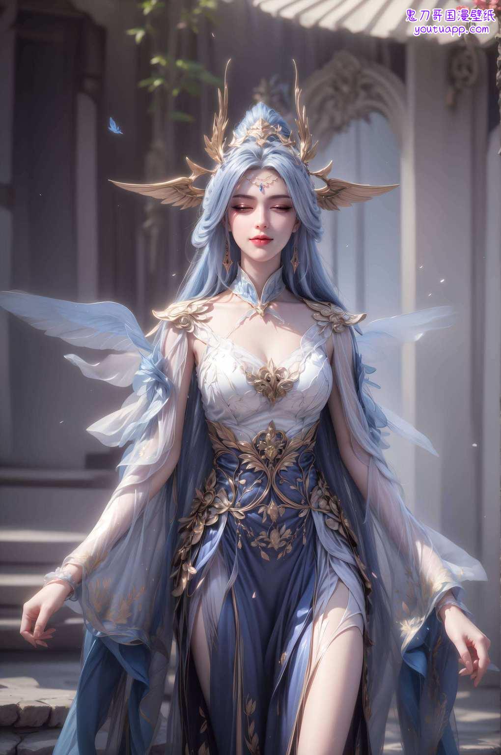 让你瞬间沉浸在一个唯美又神秘的世界里！告别平淡国漫美女的魅力