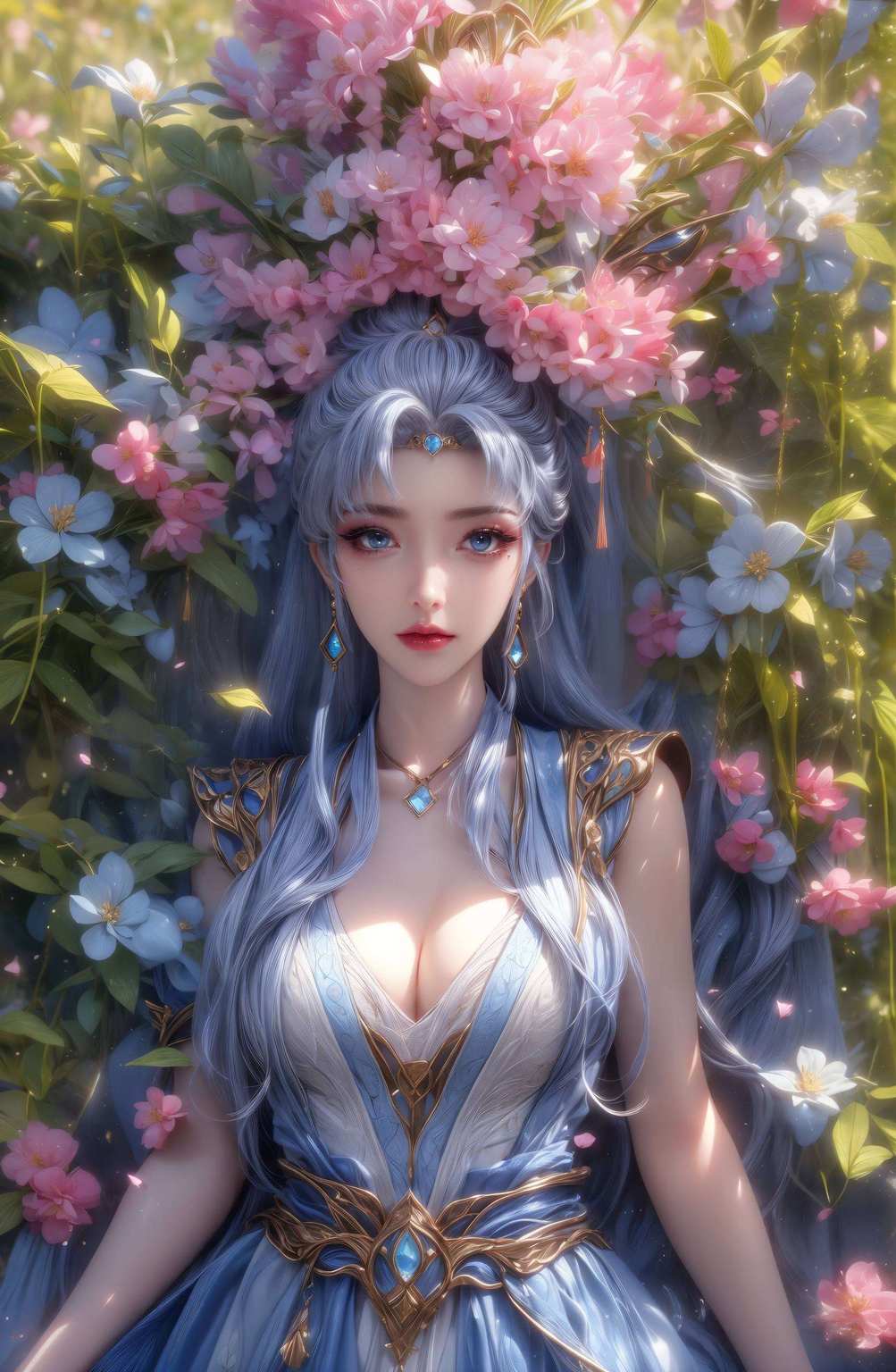 宁雨蝶舞翩翩百炼成神绘卷里