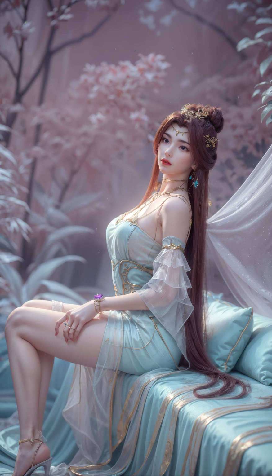 还能在《百炼成神》里大显身手各位看官！今儿给大家介绍一位国漫界的女神担当——苏灵韵壁纸动漫头像！这位美眉不仅长得好看