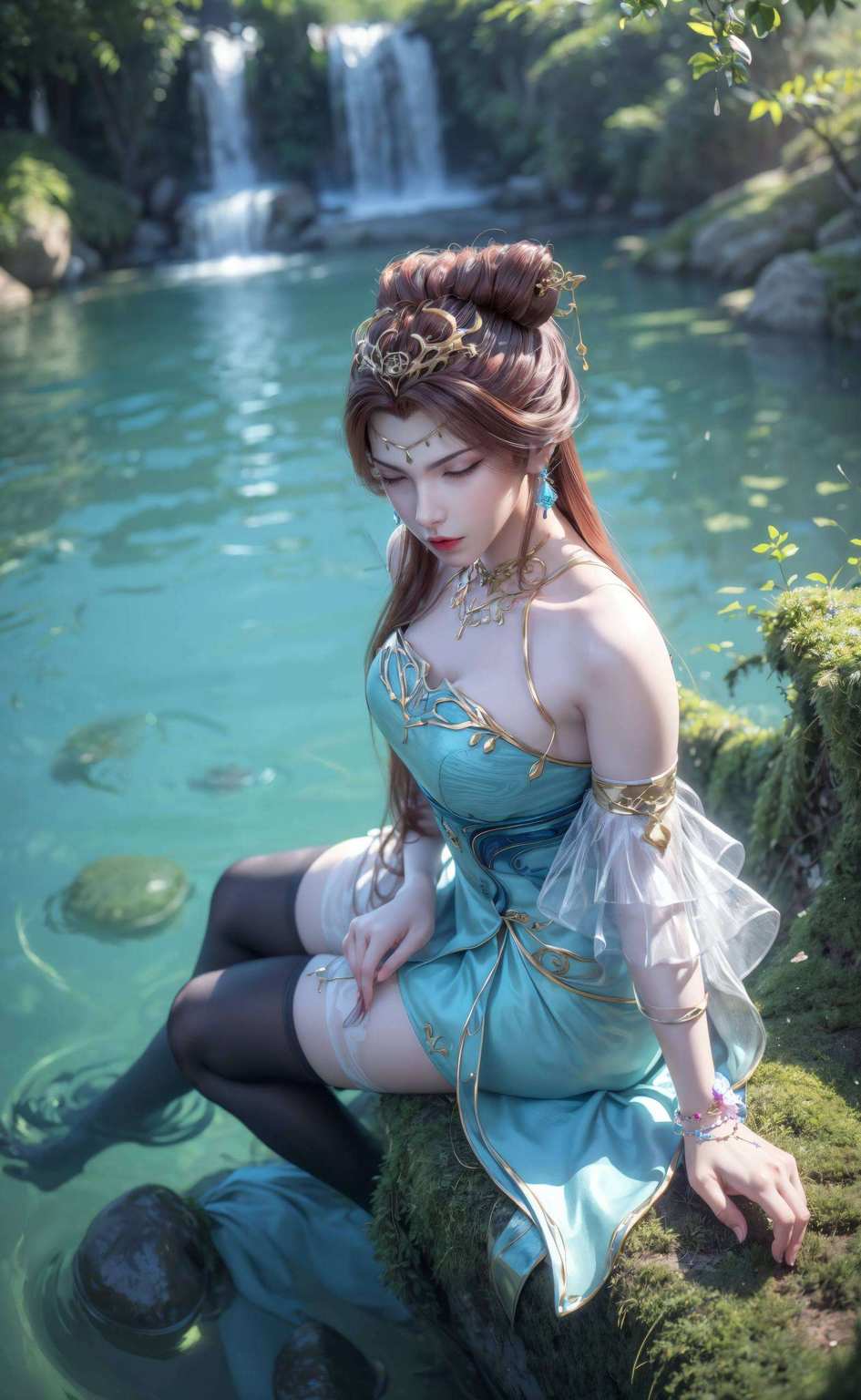 心驰神往她是百炼成神中的战斗女神