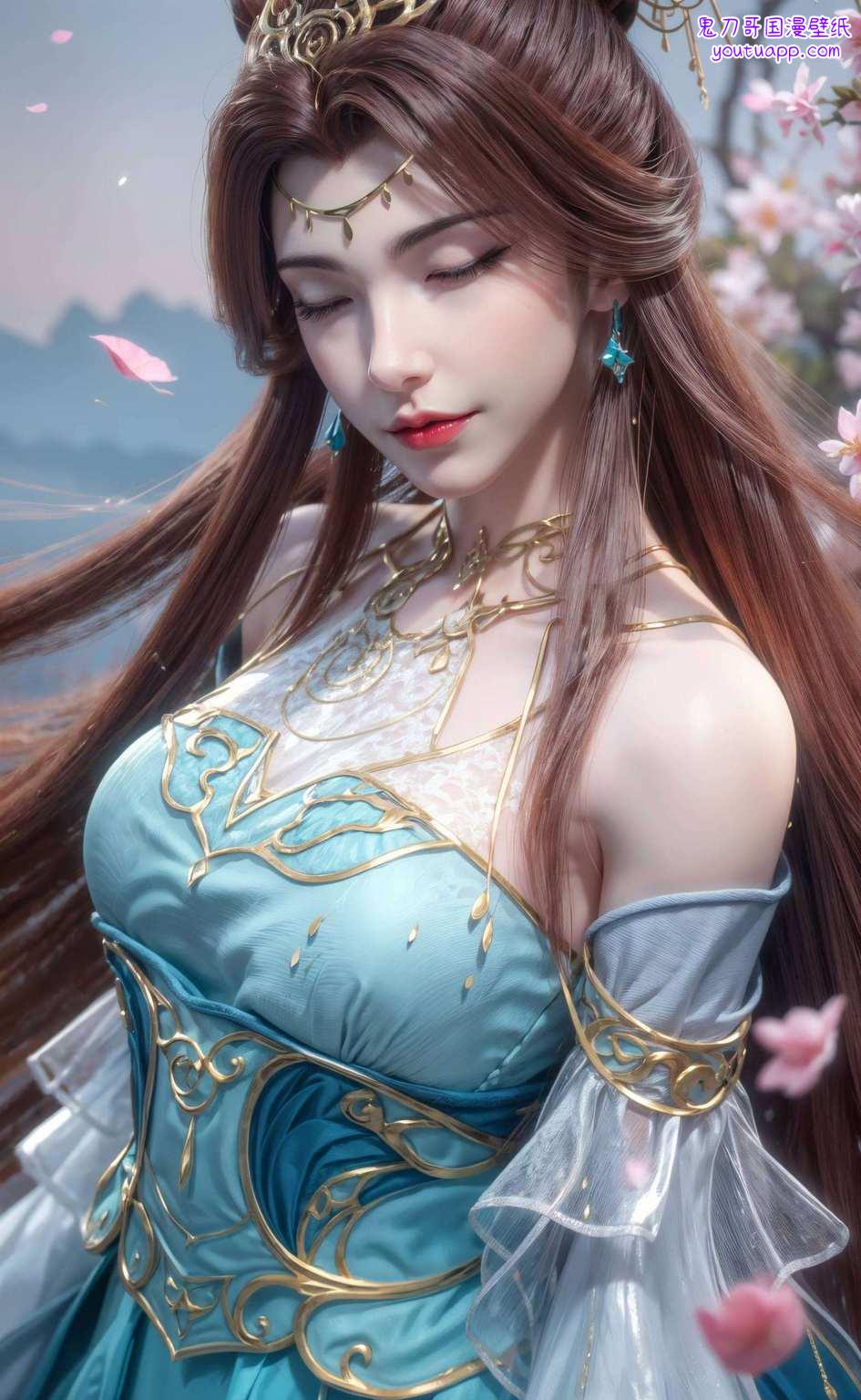 成为了无数粉丝心中的女神她的素描壁纸