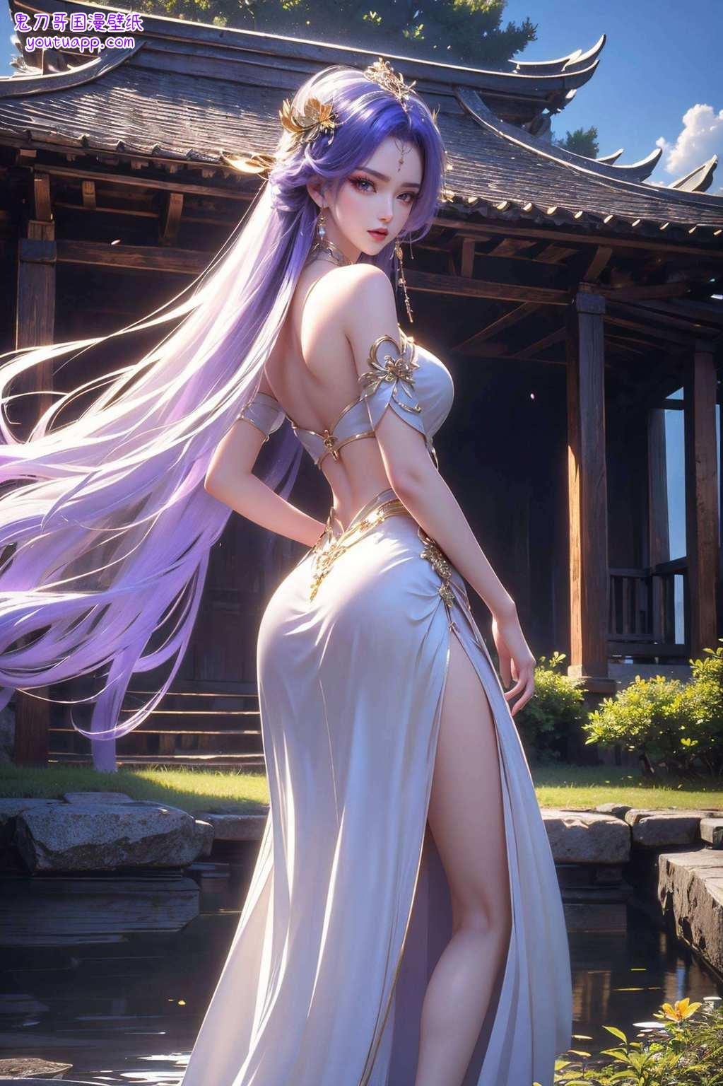 天穹姐姐翩翩起舞一袭长裙飘逸如仙
