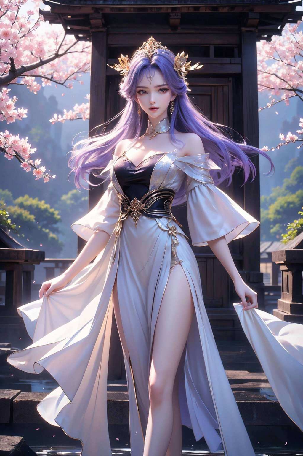 简直是为那些百炼成神的国漫女神量身打造既神秘又充满魅力