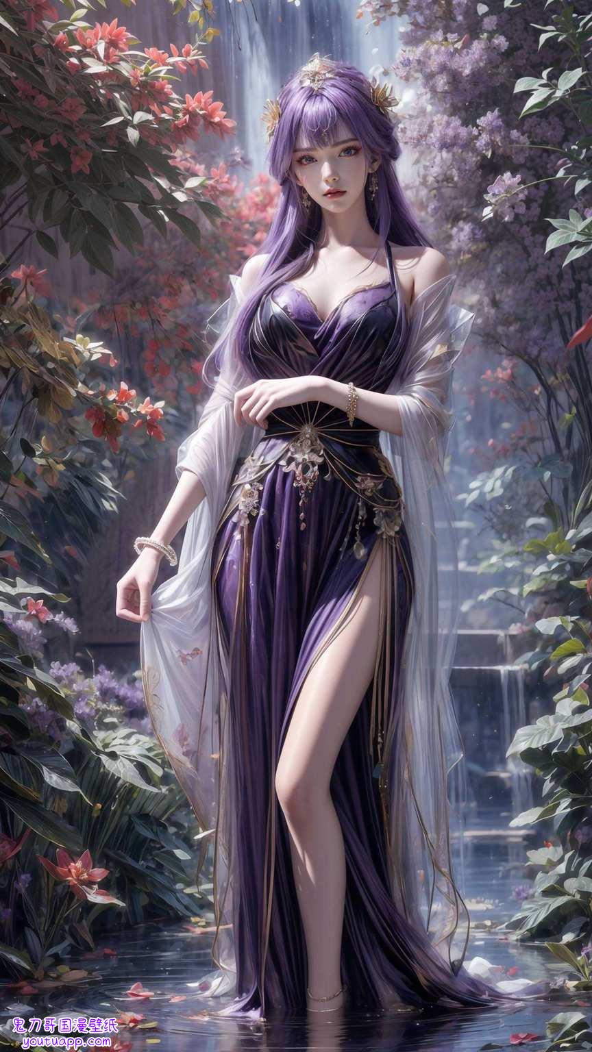 仿佛诉说着百炼成神的坚韧与优雅她那曼妙的身材和深邃的眼神