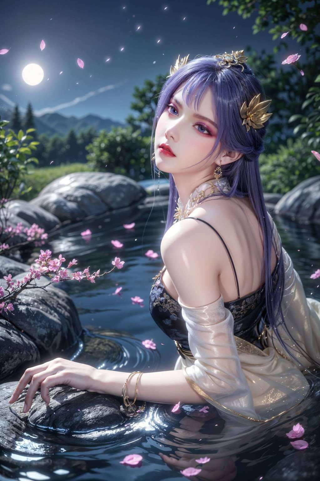 这边国漫女神翩翩起舞还是百炼成神壁纸中的温柔倩影？选哪张