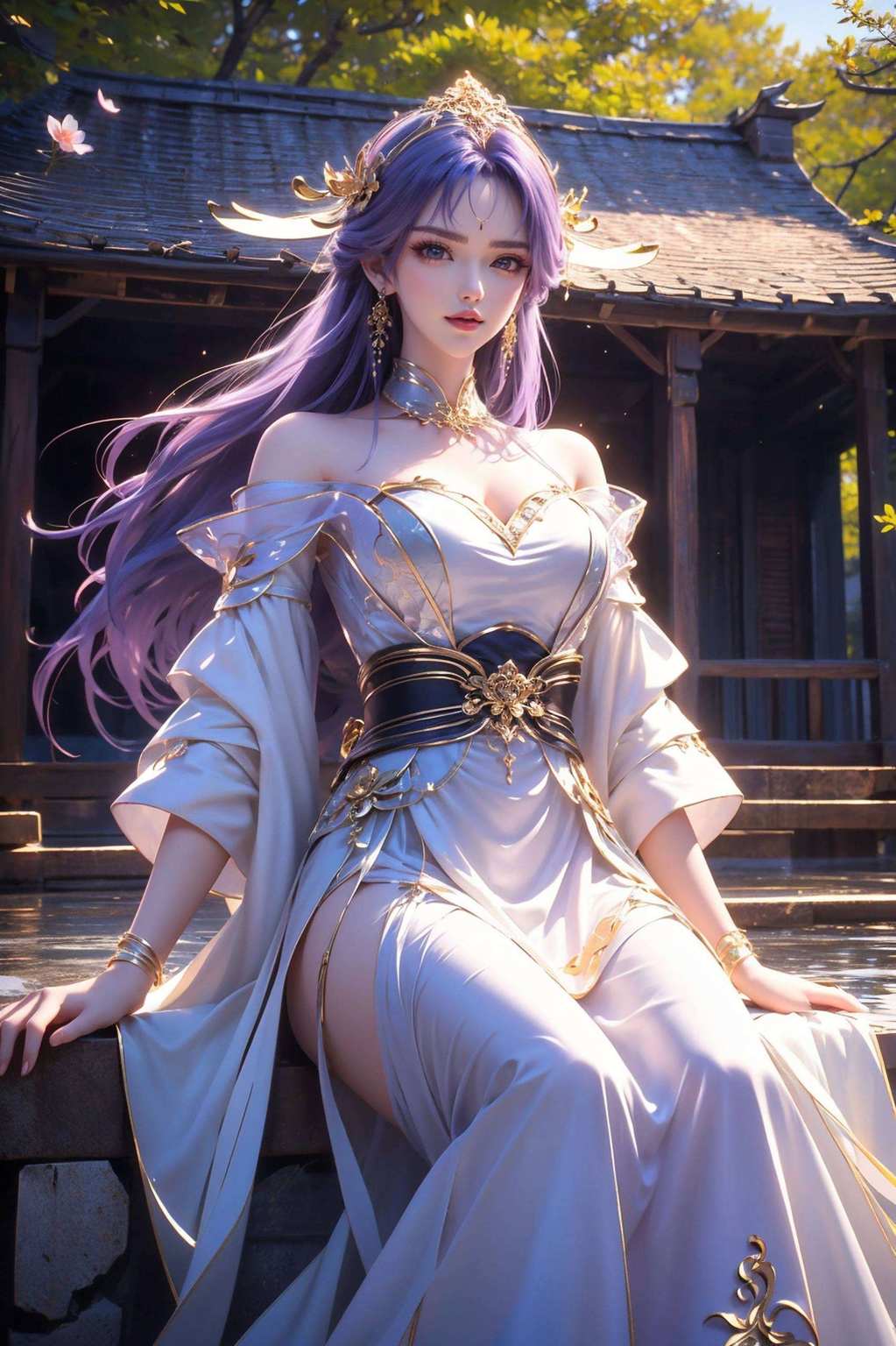 动漫美女们在玄幻世界中翩翩起舞她们的美丽不仅是视觉的盛宴