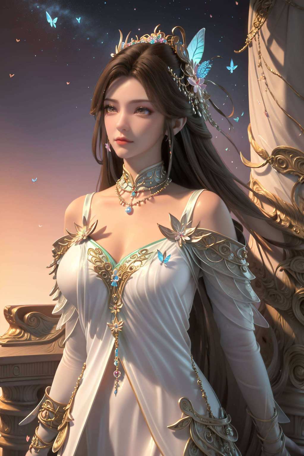 更是无数iPad桌面上的艺术壁纸她的美