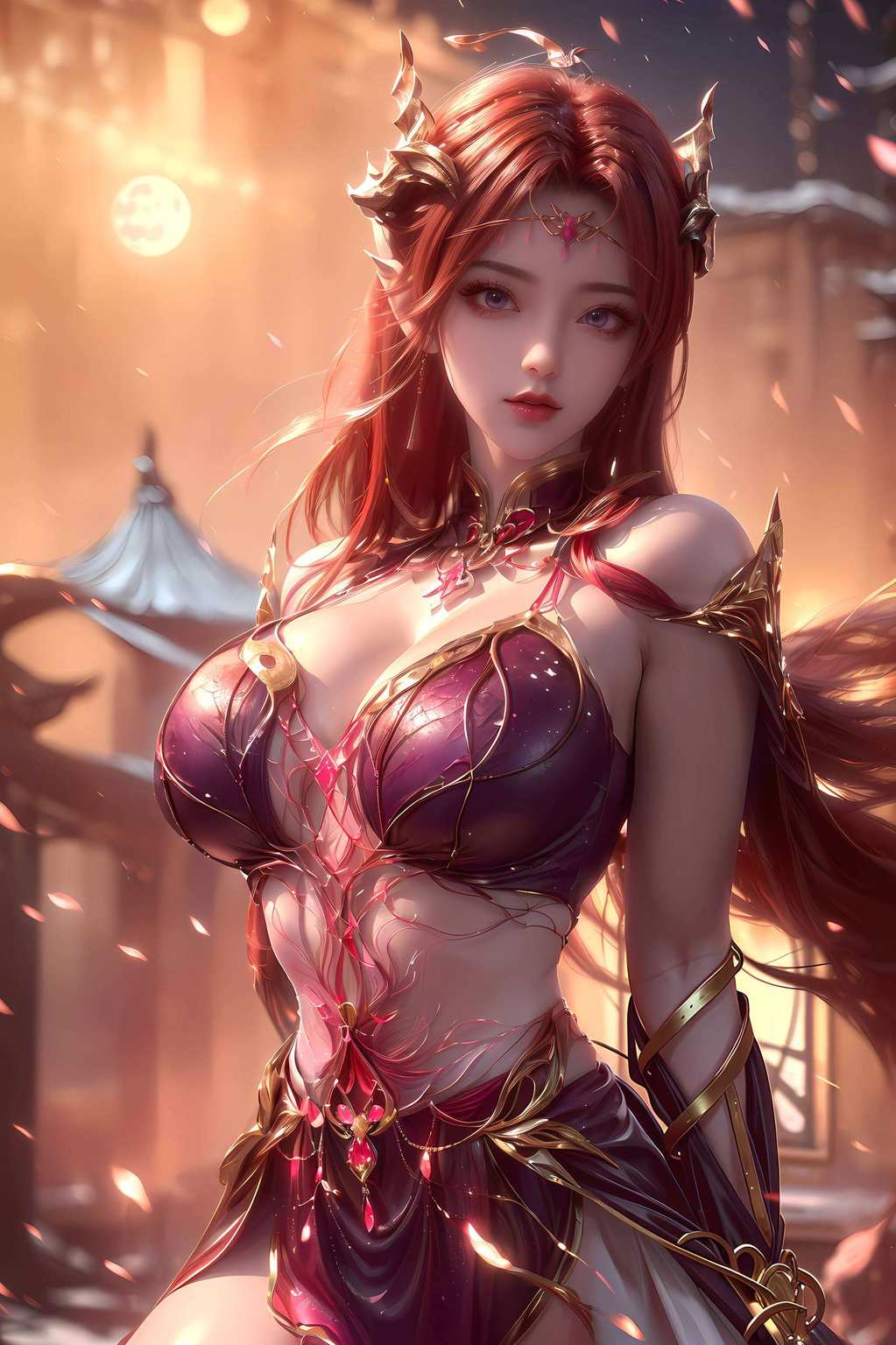 一袭黑衣魅惑众生；百炼成神美女剑指苍穹