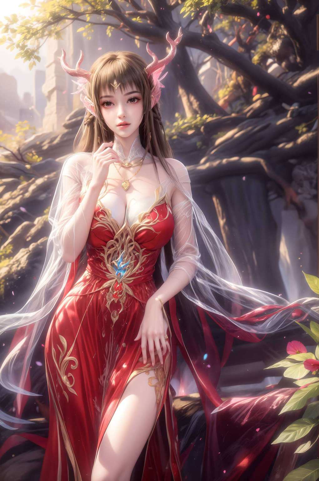 还是国漫女神的灵动让你的手机瞬间变身视觉盛宴！不论是云落壁纸的唯美