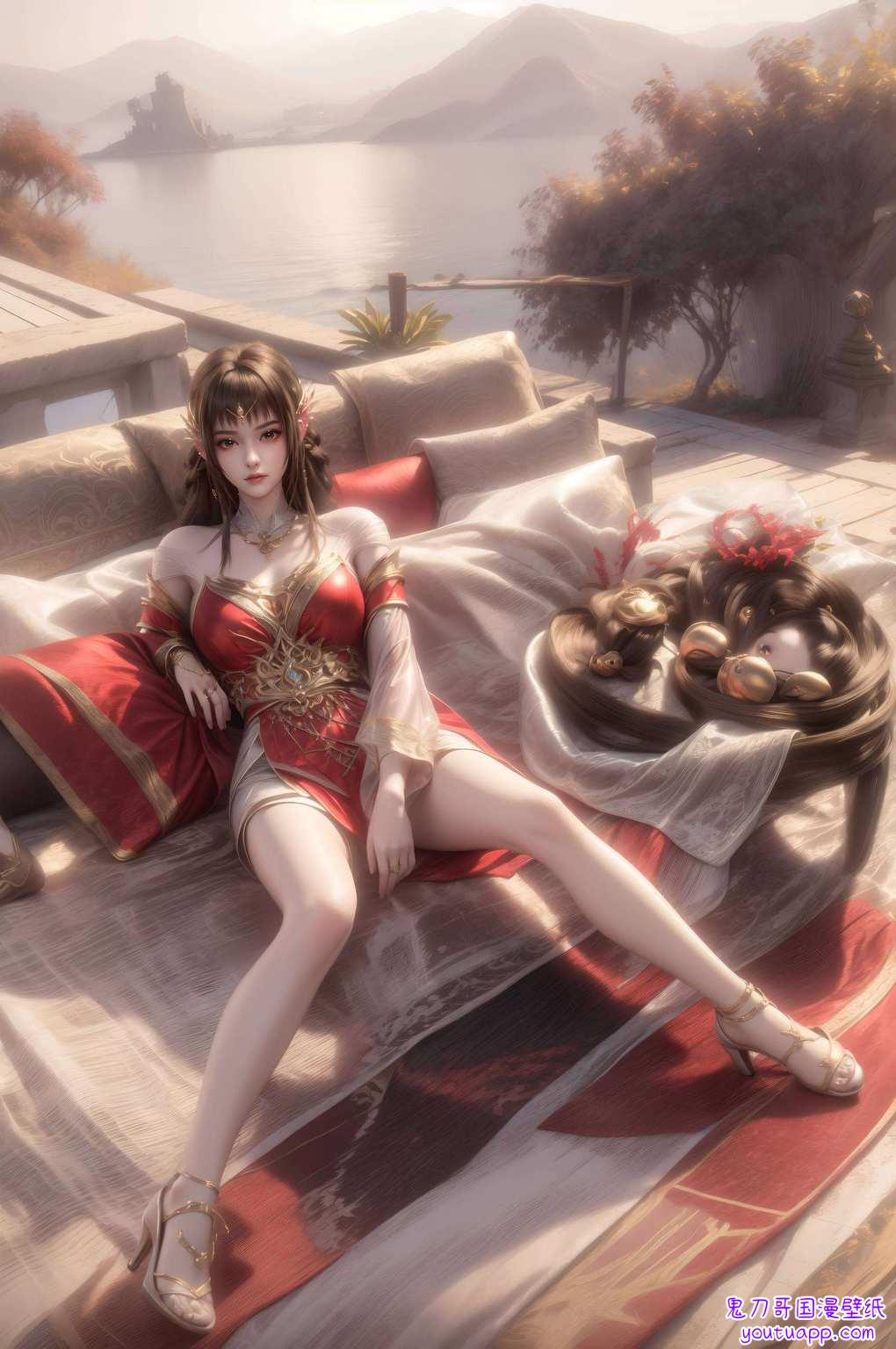 嘿是不是已经迫不及待想看更多国漫美女、玄幻风的艺术壁纸啦？