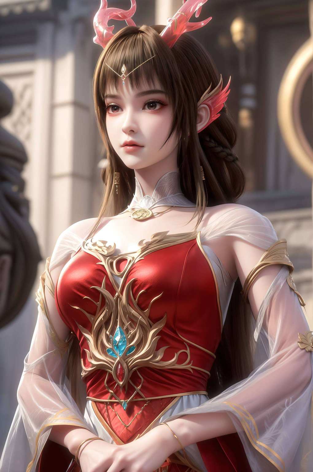 还是“国漫美女”的灵动今天给大家带来一份视觉盛宴！🎉 话说这“云落全图高清壁纸”