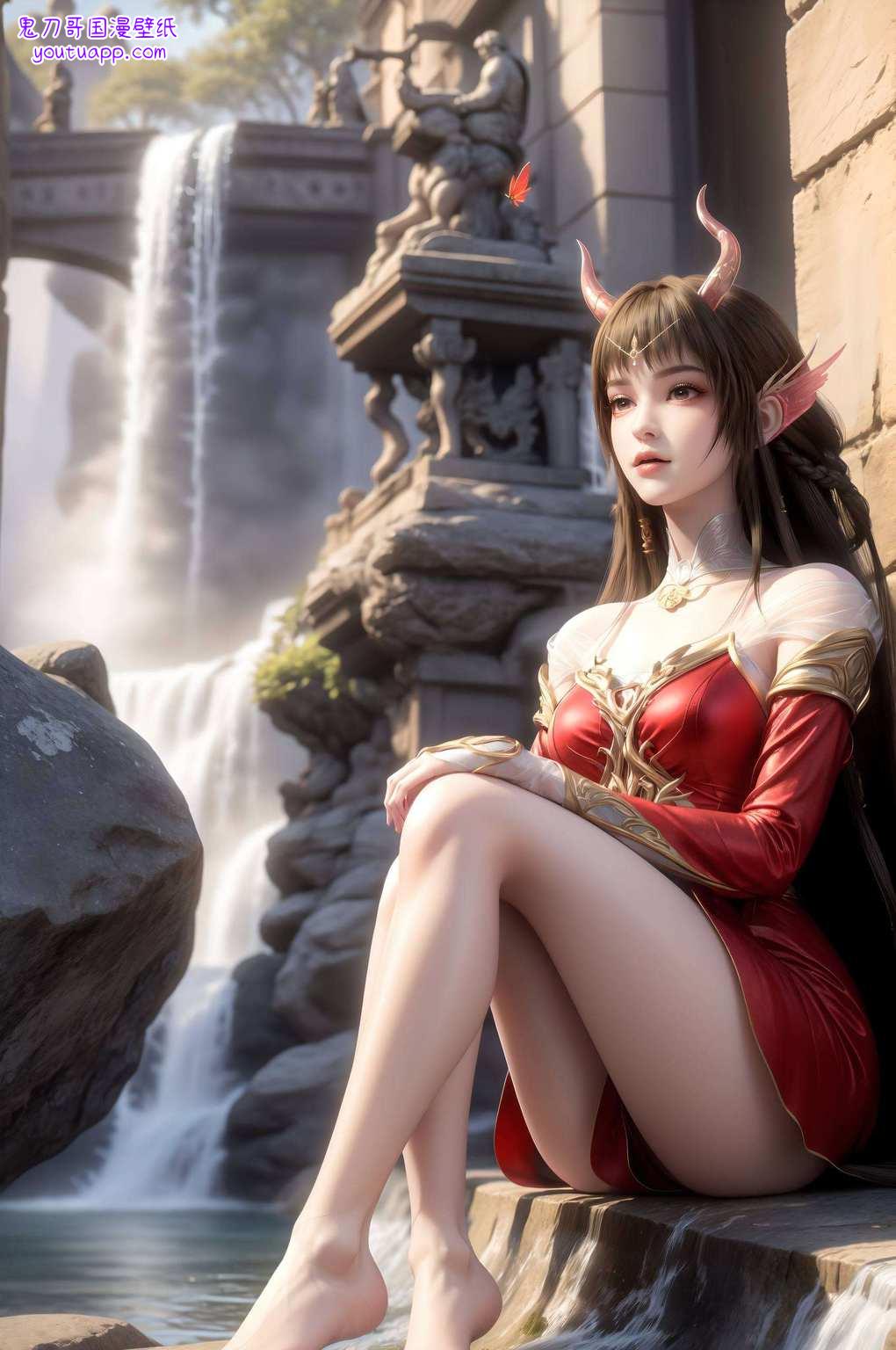 每一步行走间白帝城云落壁纸之中