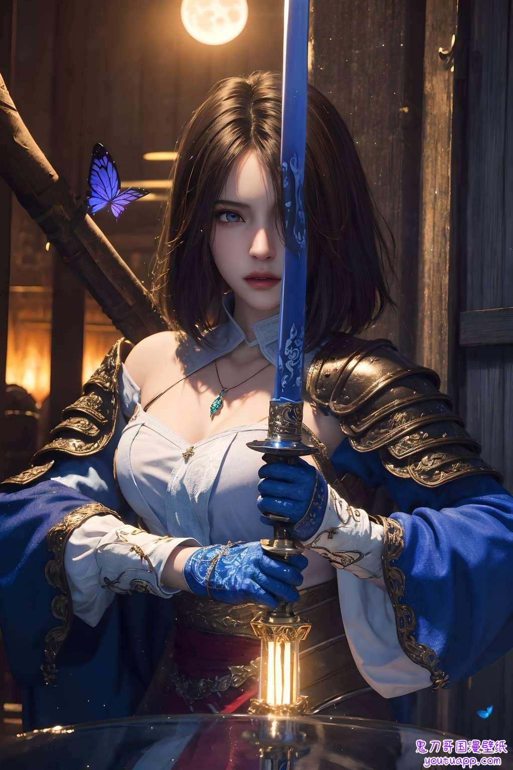你的桌面也能瞬间玄幻起来还是无数粉丝心中的国漫女神