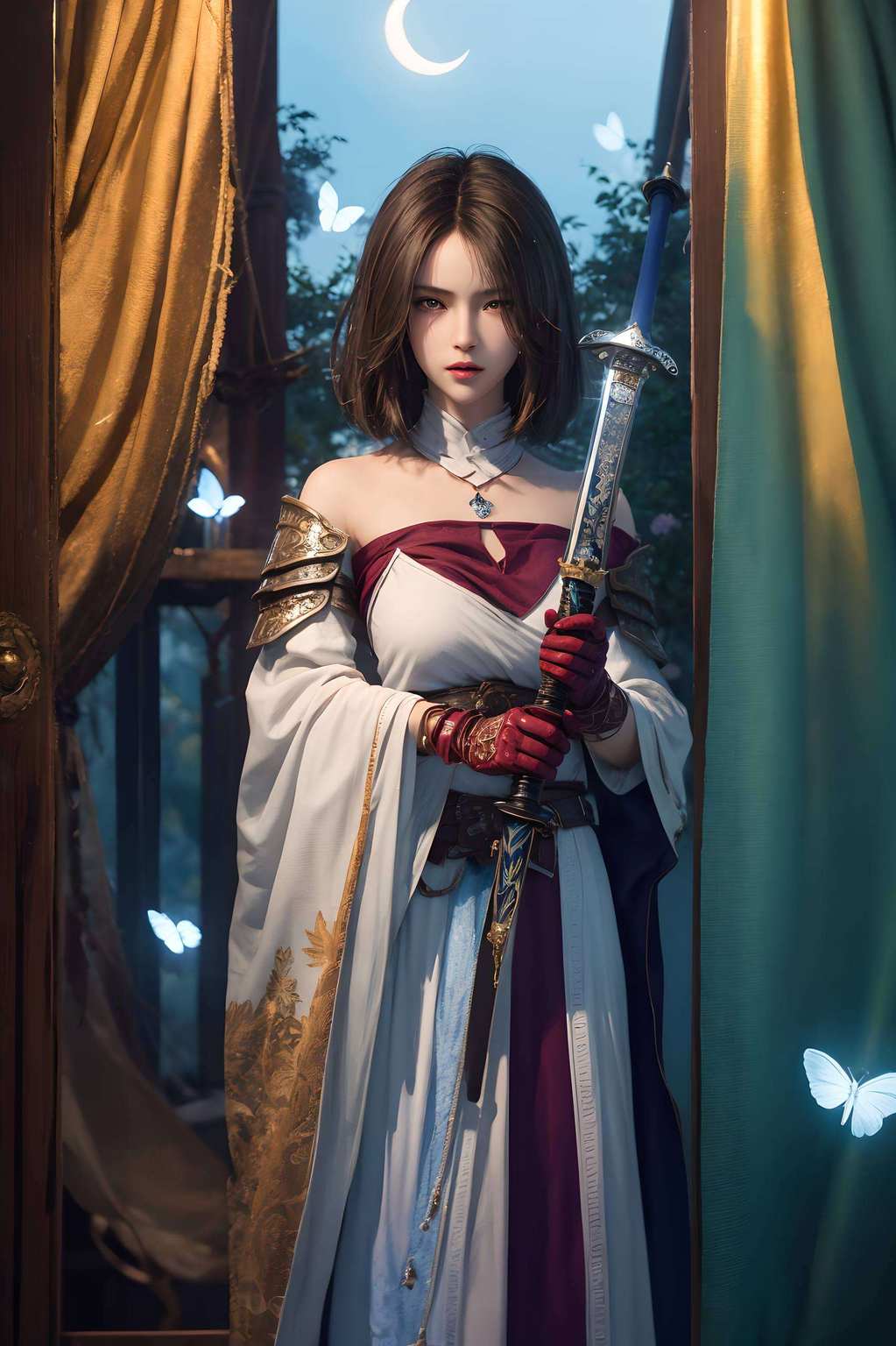 国漫美女的代表分分钟让你们的ipad化身为江湖世界！姬如雪同学可是画江湖之不良人里的绝世美女