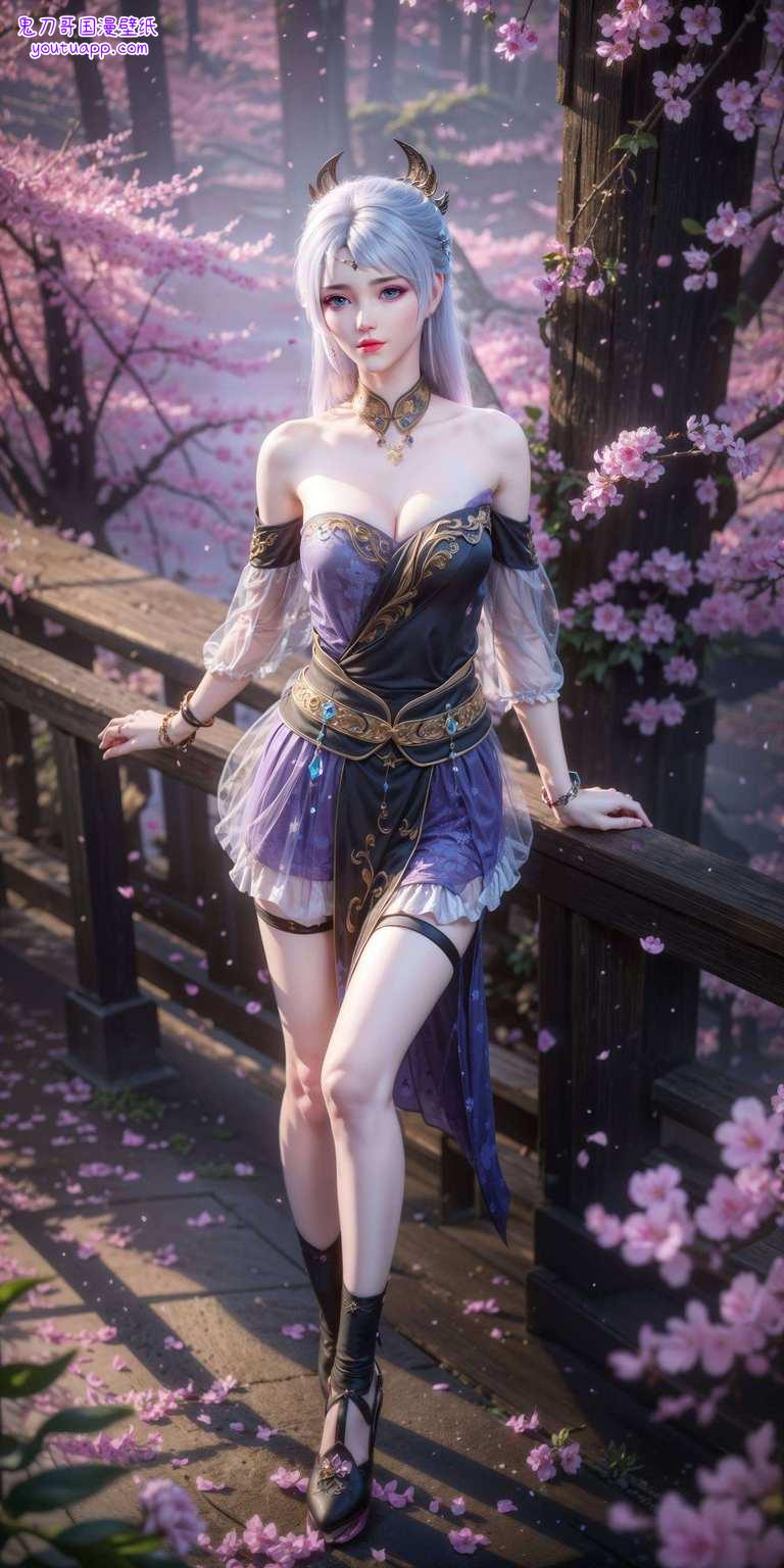 洛璃那如梦如幻的4K壁纸每一次凝视
