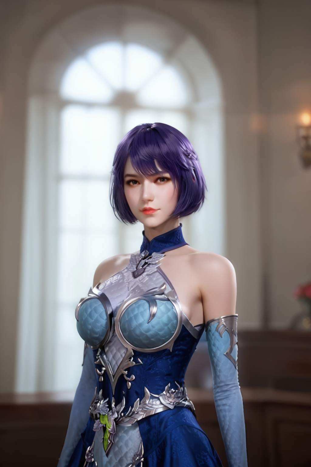 去感受她的英勇与柔情仿佛一眼就能洞察你的内心