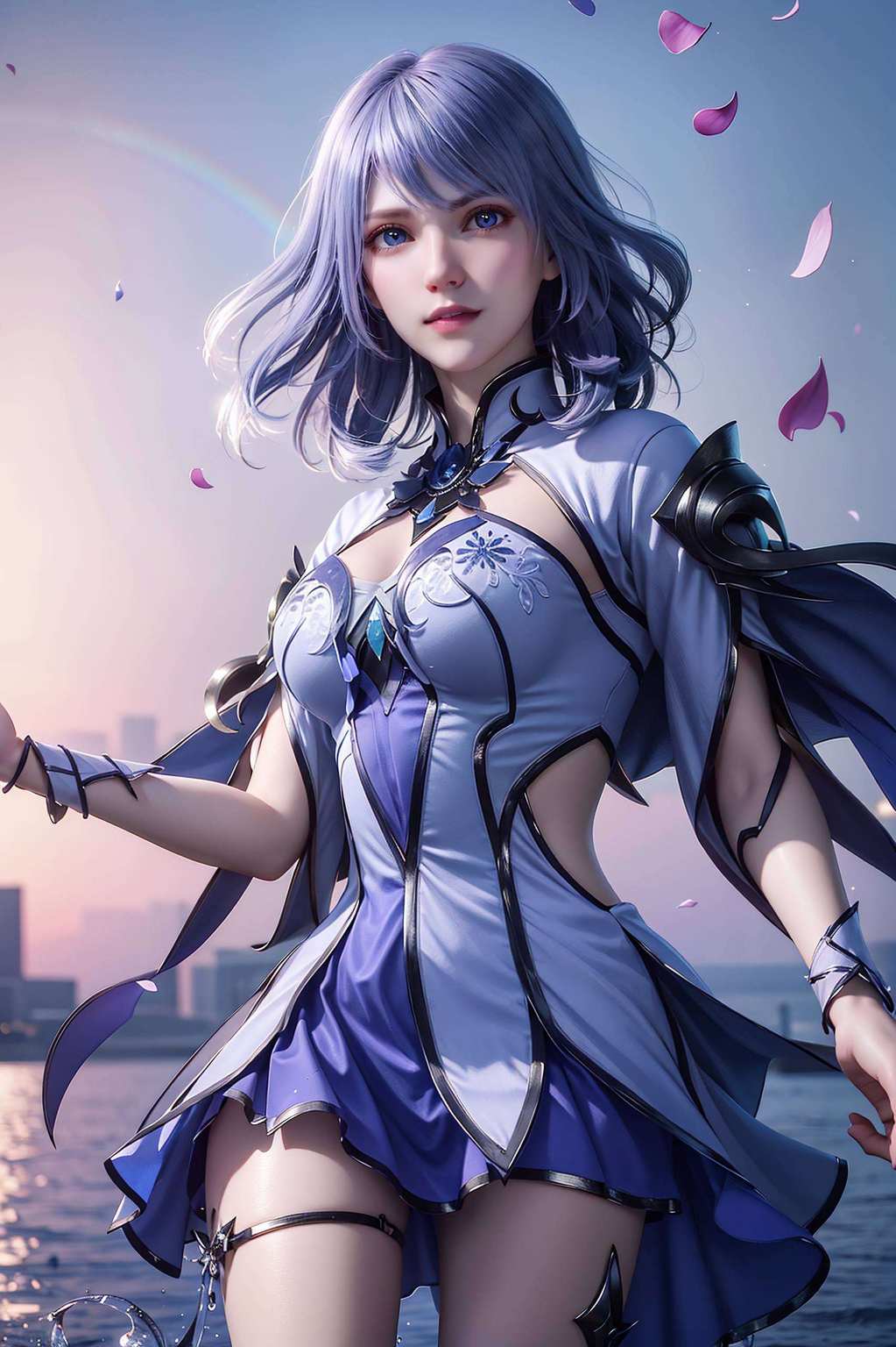 快来看看这位动漫美女如何让你的ipad也变得美美哒！各位小伙伴们！今儿个给大家带来点新鲜事儿——那就是水冰儿的唯美动态壁纸哦！这位国漫女神