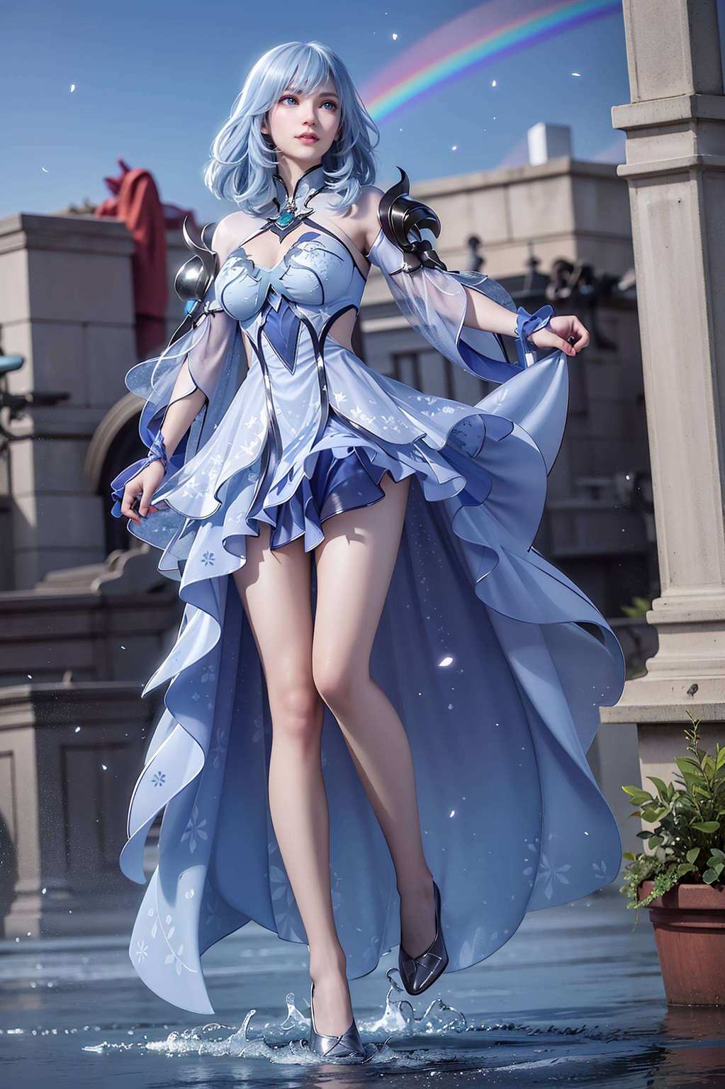 她的壁纸斗罗大陆的冰霜女神