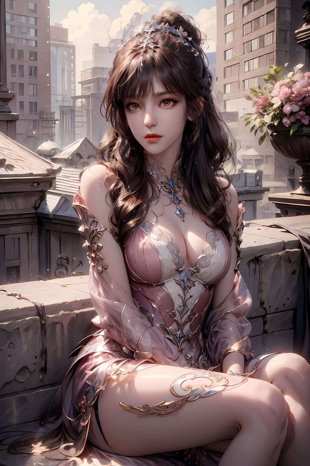 核桃小舞的倩影如梦似幻仿佛在诉说着人生如戏