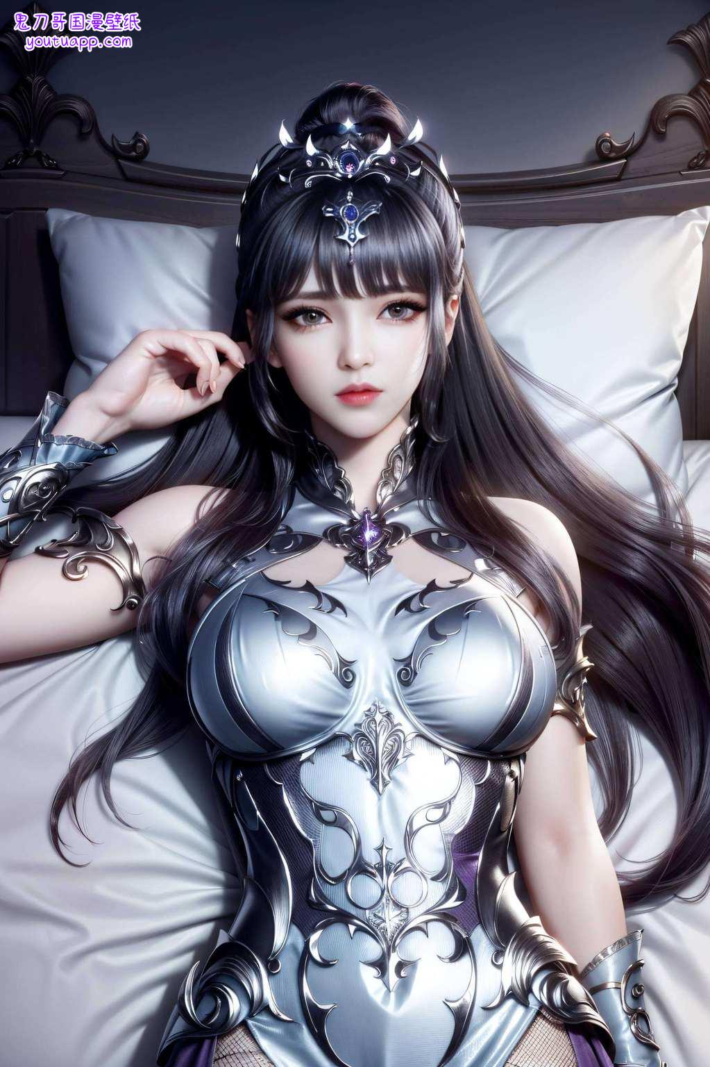 在这AIGC壁纸中魂师传奇！来自《斗罗大陆》的小舞