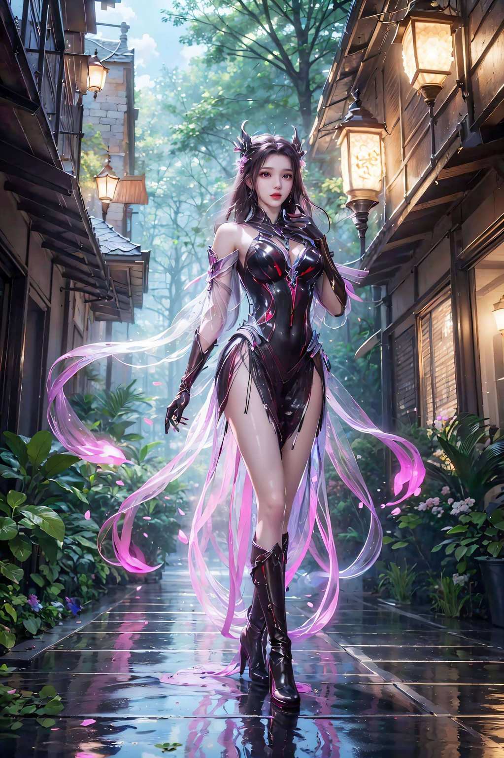 动漫壁纸间被誉为国漫女神
