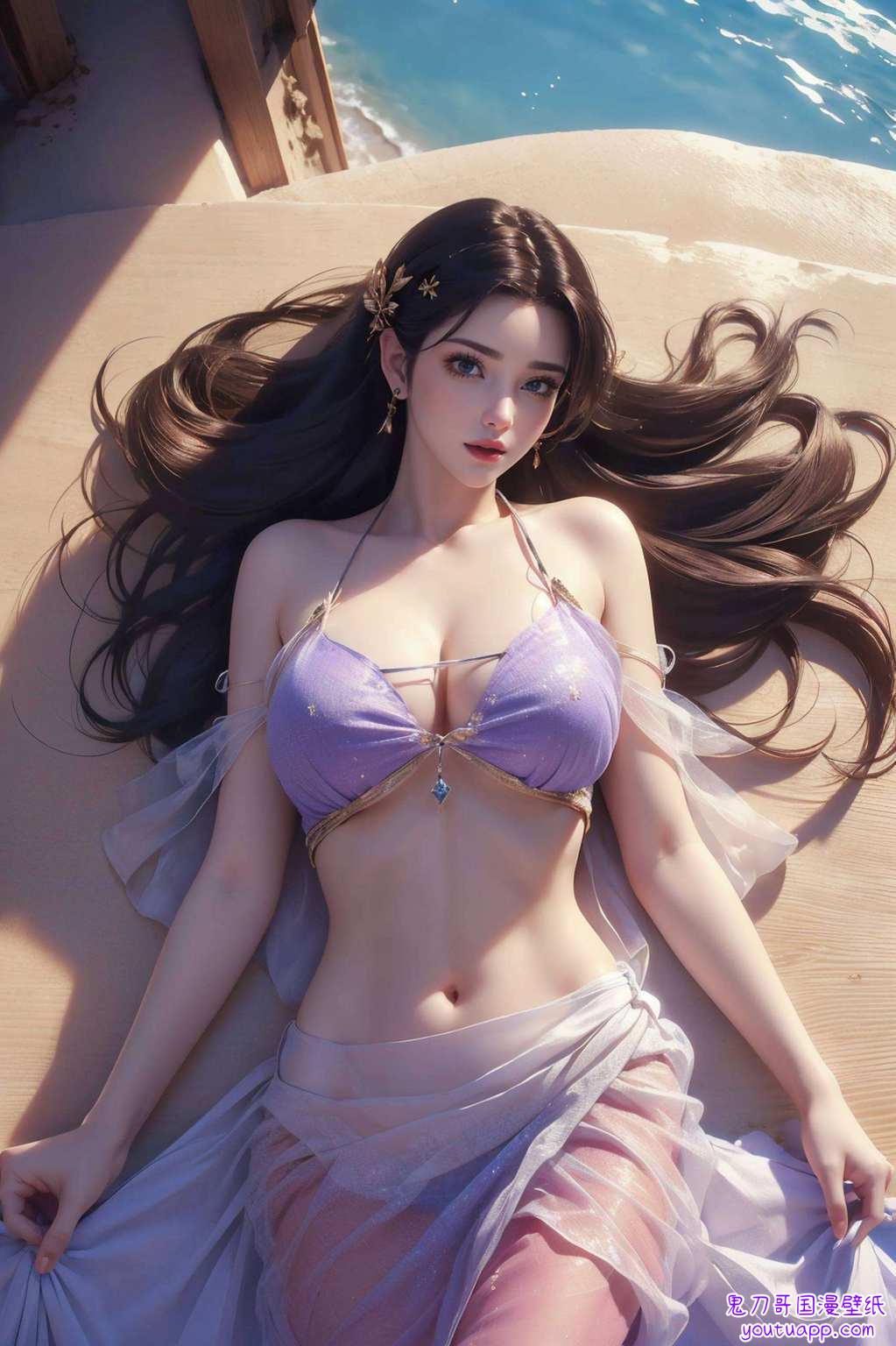 穿越国漫的绚丽世界蛇女壁纸灵动妖娆