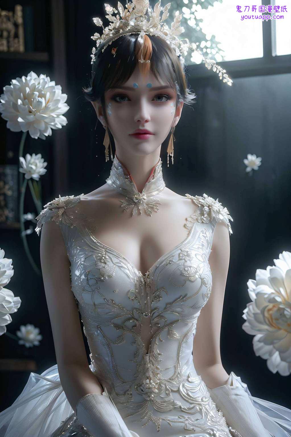她的壁纸斗破苍穹中的天妖凰族女神