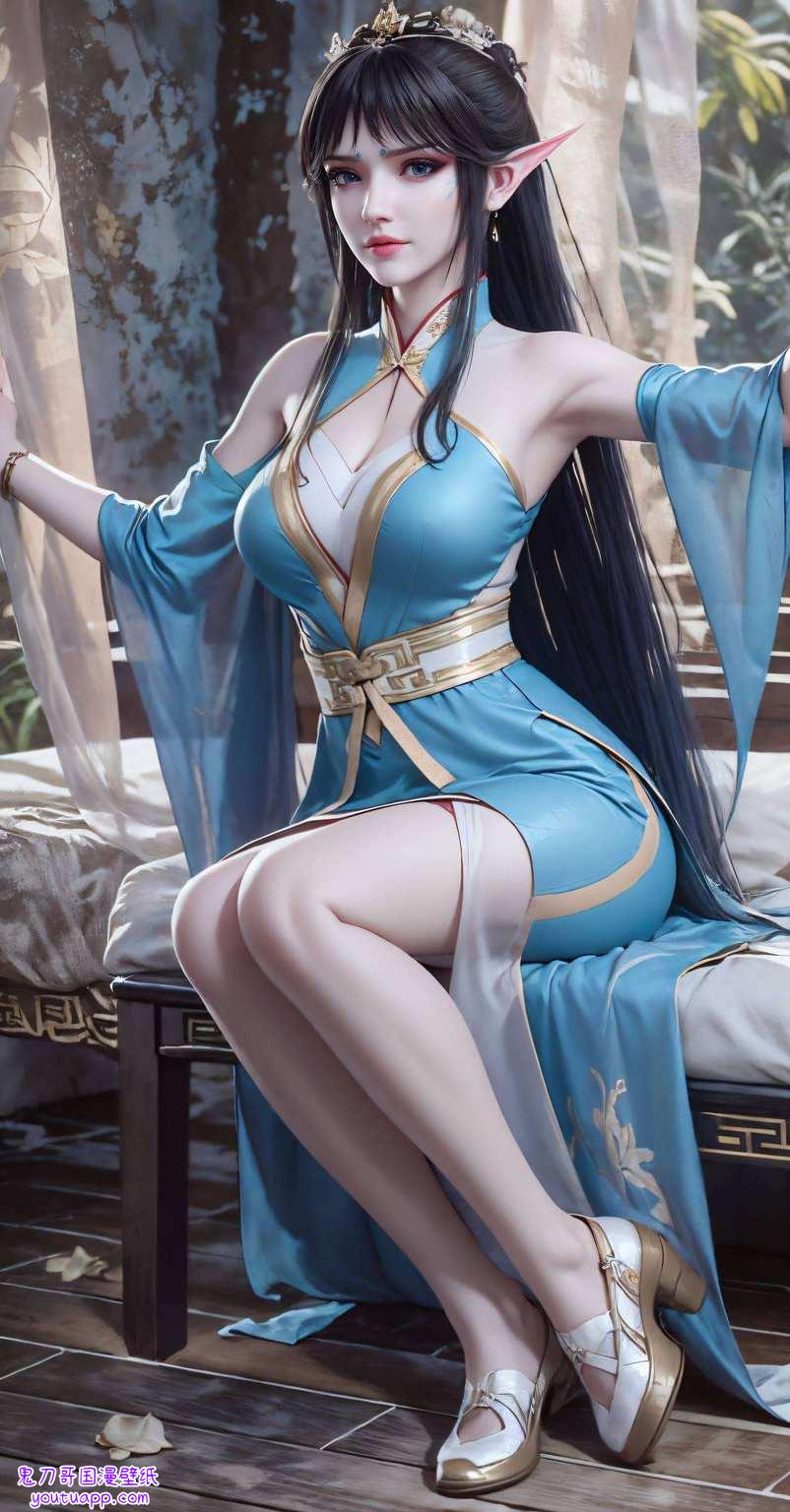 她的风华绝代令人惊叹斗破苍穹中的天妖凰族女神
