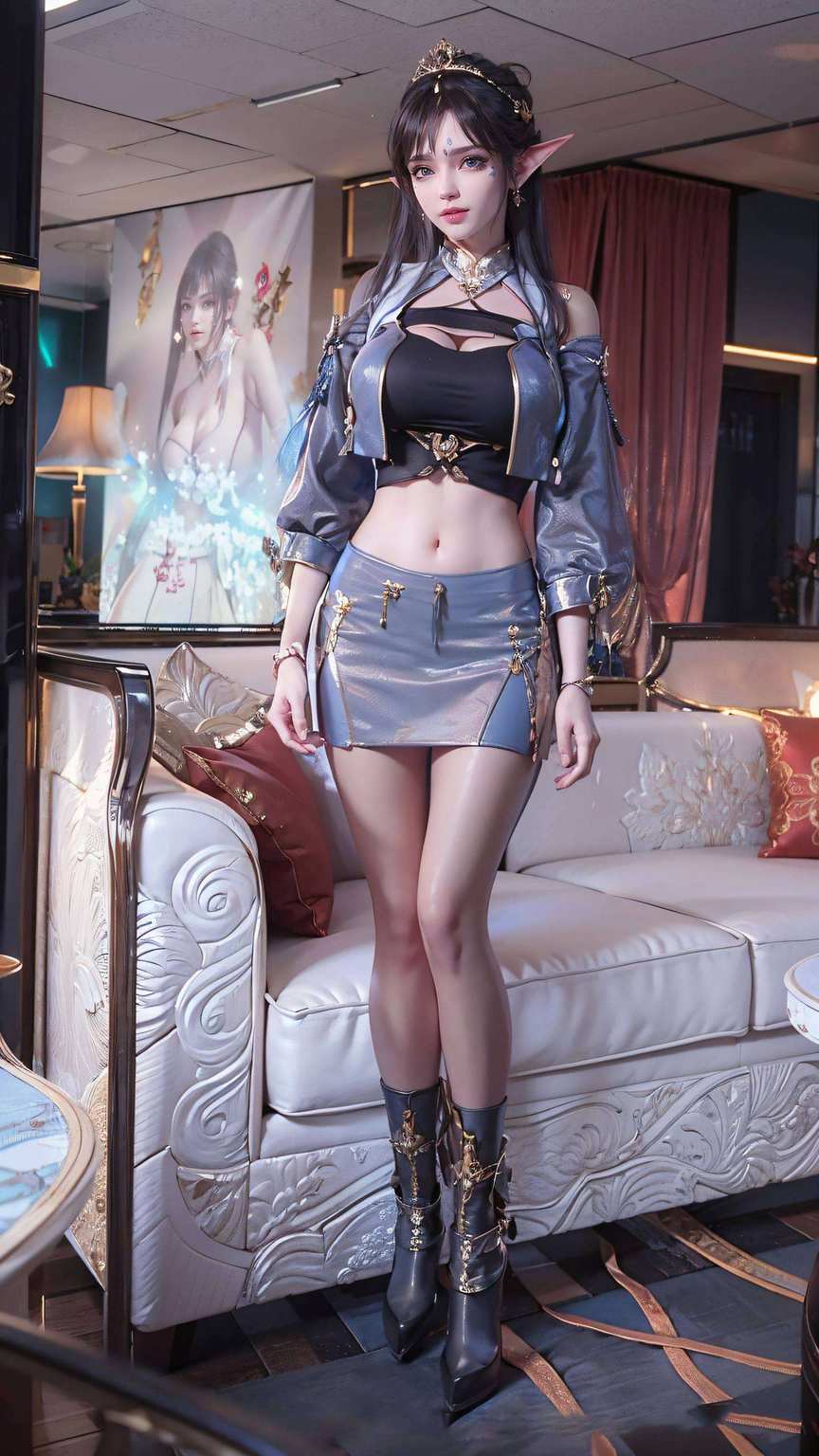 她展翅高飞都是万千粉丝心中的艺术壁纸