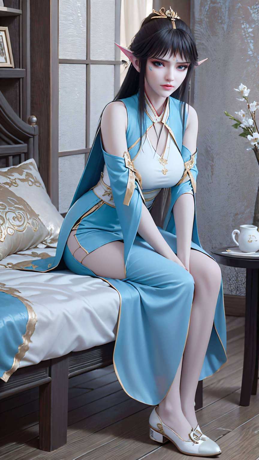 让旁边的玄幻大佬们羡慕不已！不仅是国漫界的颜值担当