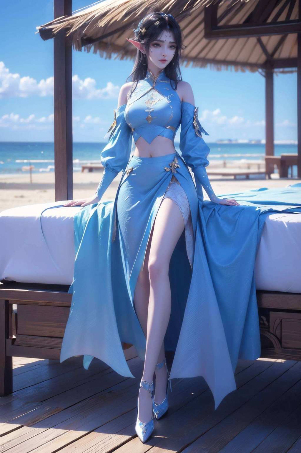 每一帧都是国漫女神的华美篇章漫步在斗破苍穹的世界里