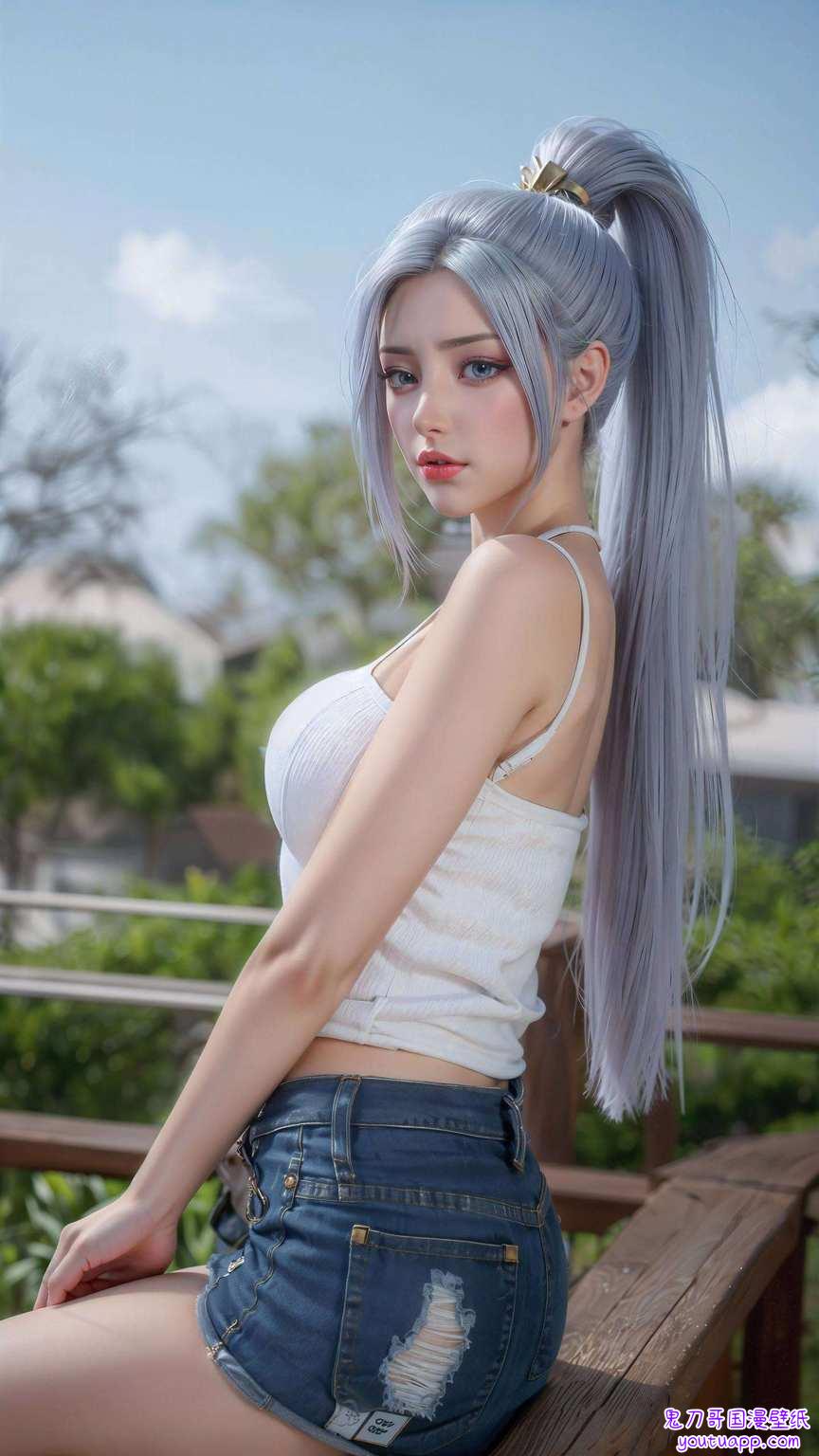 尽显芳华月影如画