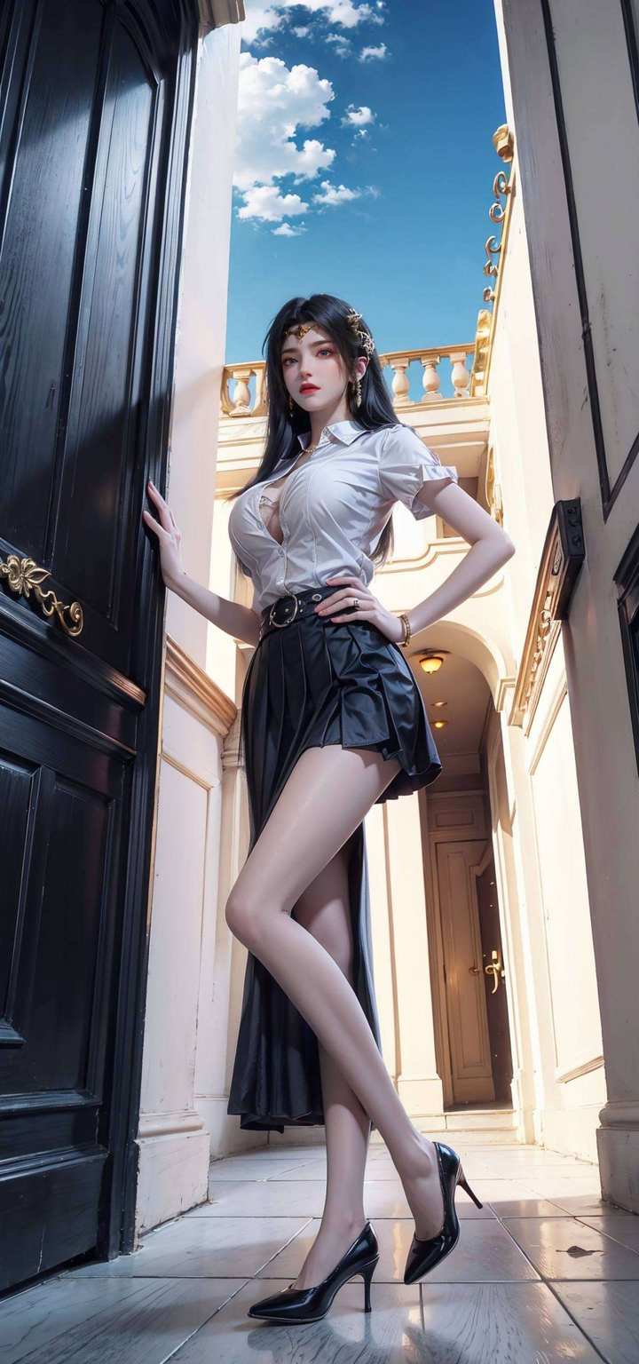 吞天蟒影映壁上彩鳞萦绕斗破间
