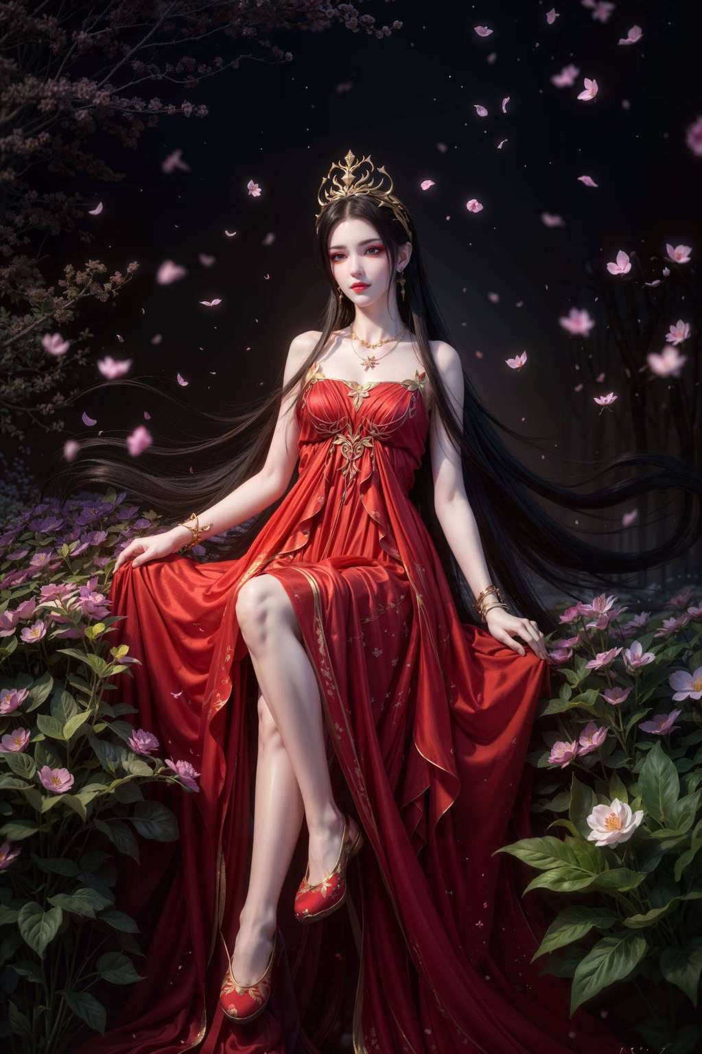 美杜莎一剑斩出还拿着剑摆pose呢！这美杜莎壁纸