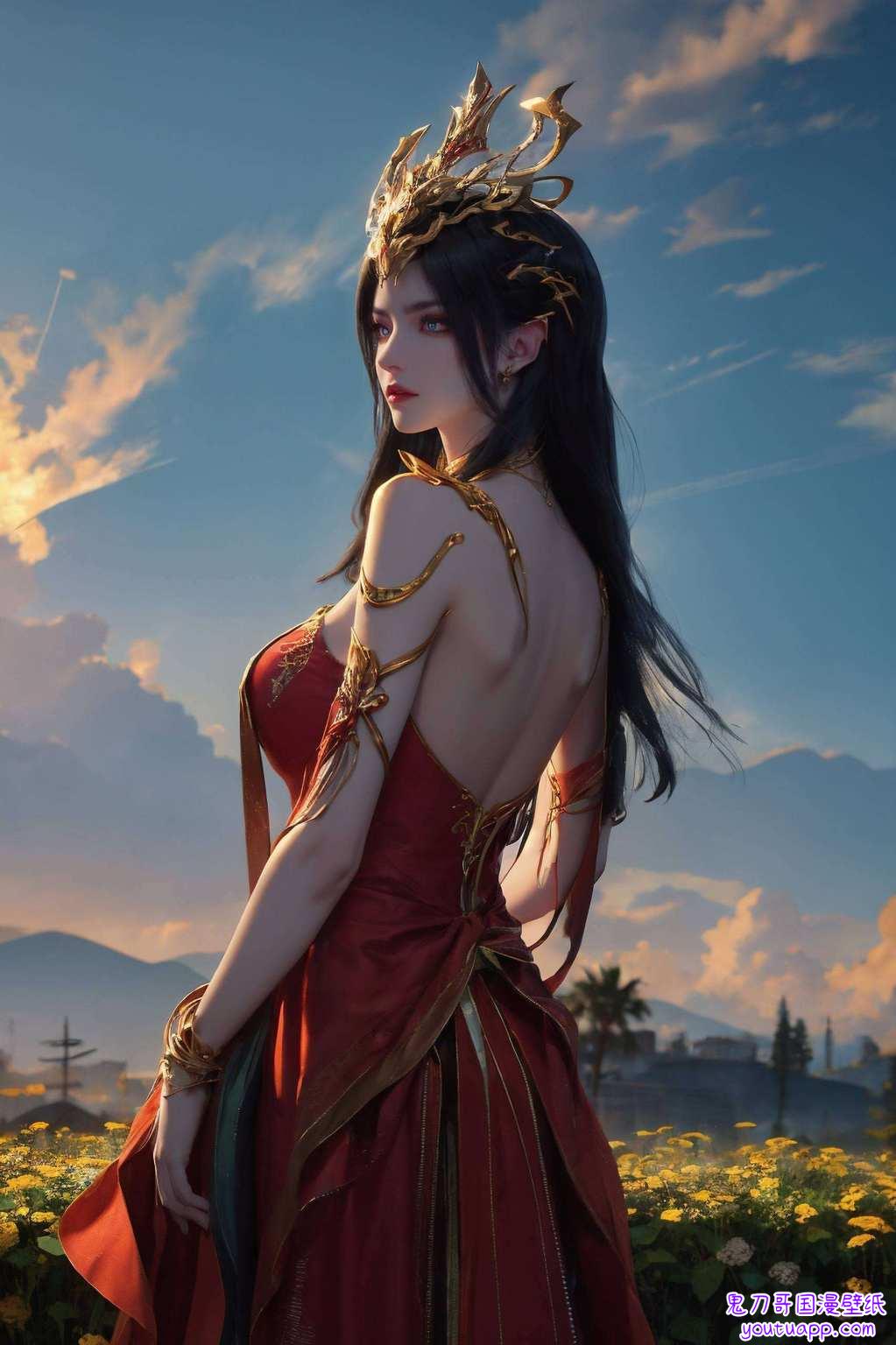 每一次凝视宛如一幅流动的七彩吞天蟒壁纸