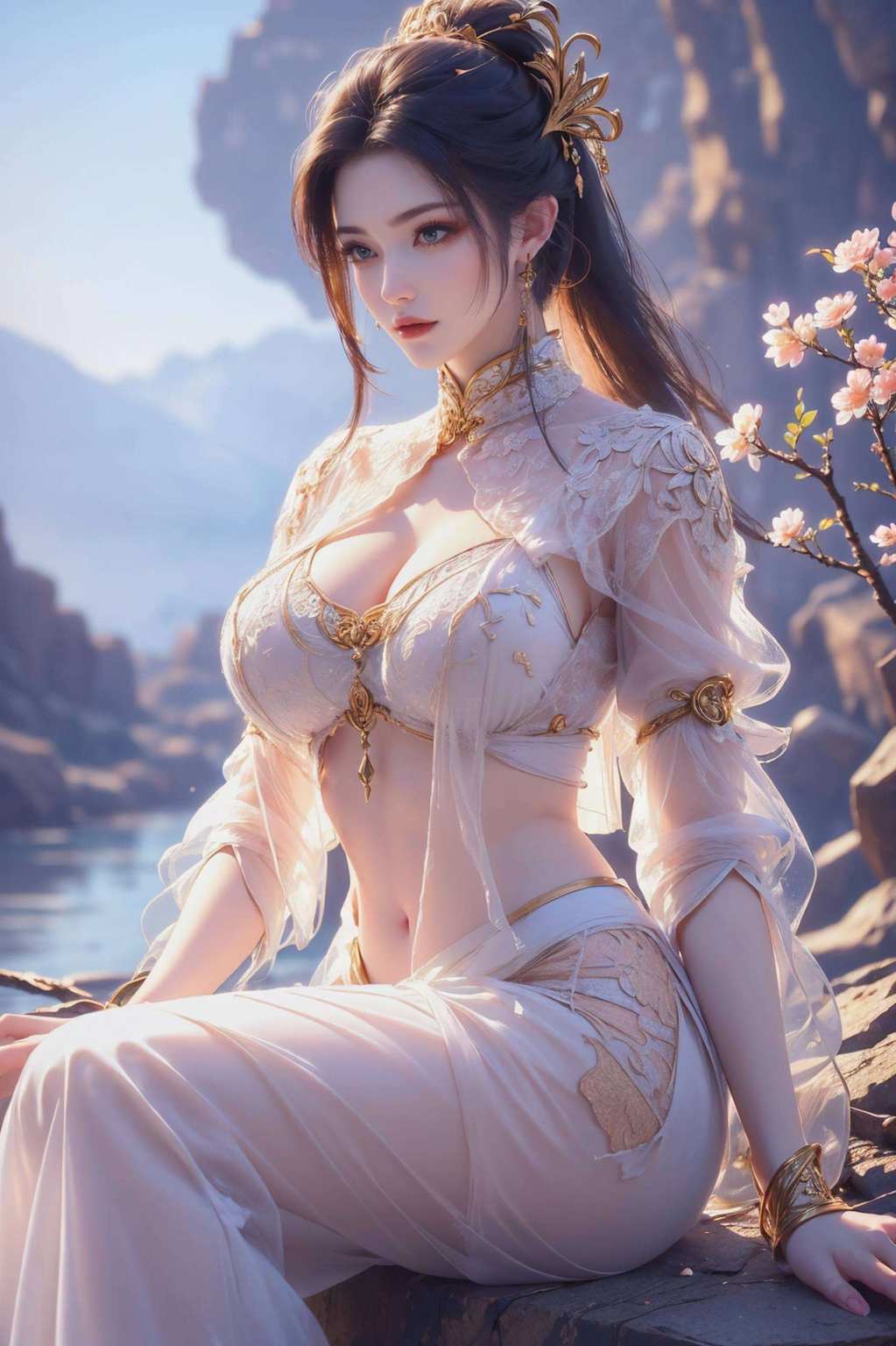 彩鳞闪耀她是国漫中的绝对女神