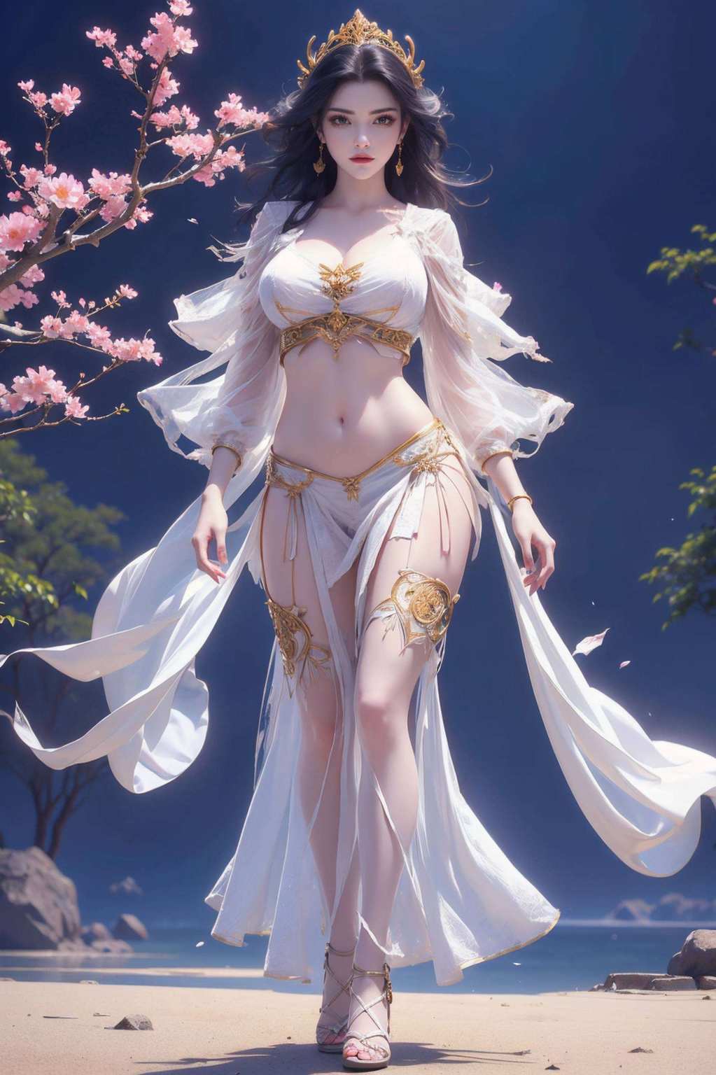 嘿这位国漫女神可是不好惹的！而旁边那位彩鳞小美女