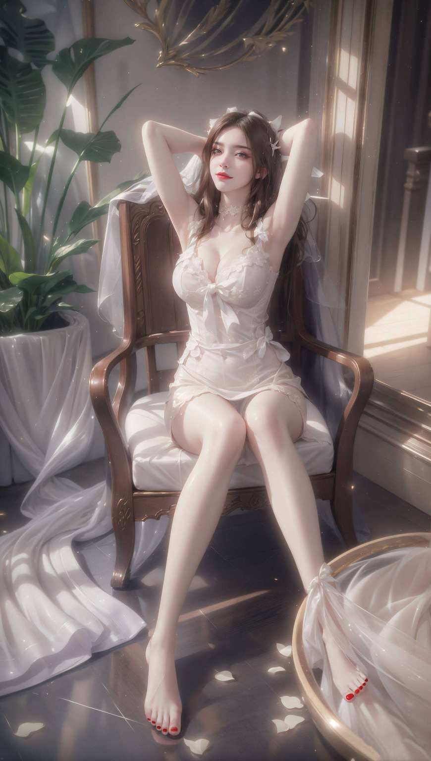 那位来自《斗破苍穹》的神秘蛇女她的每一次凝视都仿佛能冻结时间