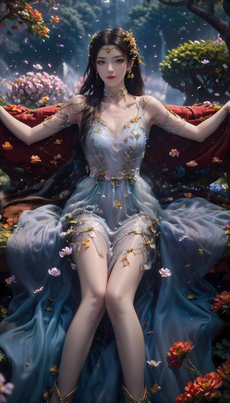 她的眼神深邃如夜每当目光触及那性感的美杜莎壁纸