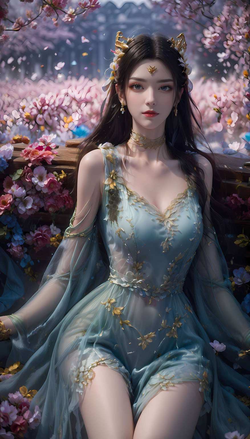 可这国漫女神的称号可不是浪得虚名哦！嘻嘻嘿