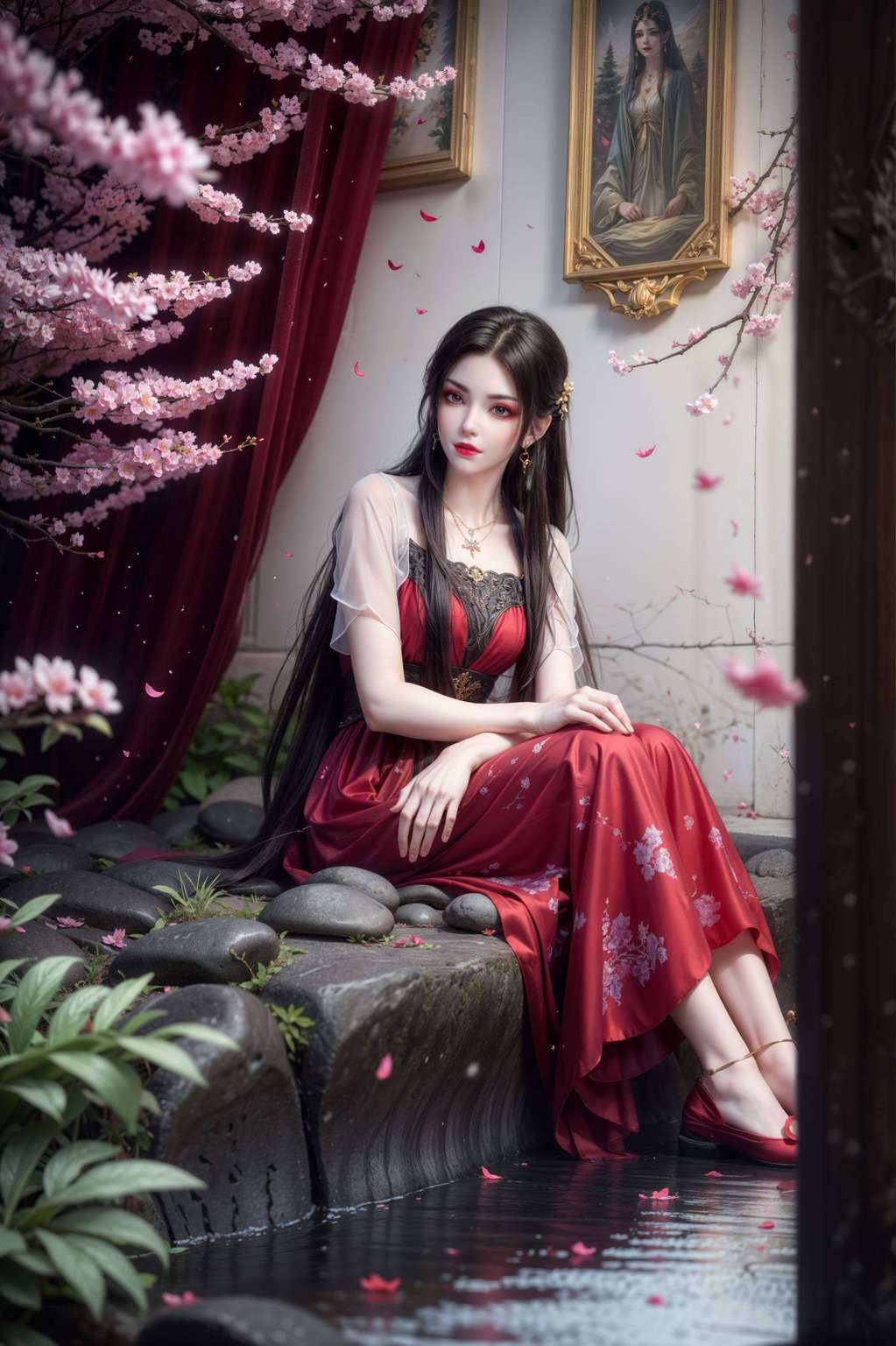 美杜莎、彩鳞、斗破苍穹中的蛇女们纷纷化身平板艺术壁纸她们或神秘莫测
