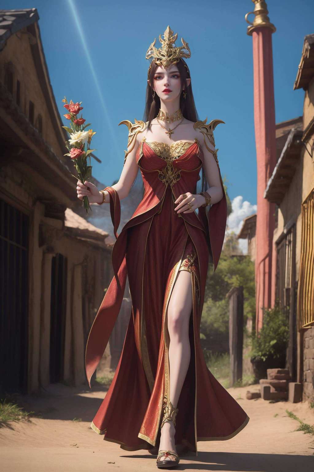 跃然纸上国漫美女