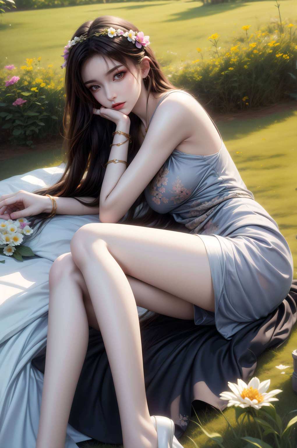气场两米八壁纸上她是国漫界的女神