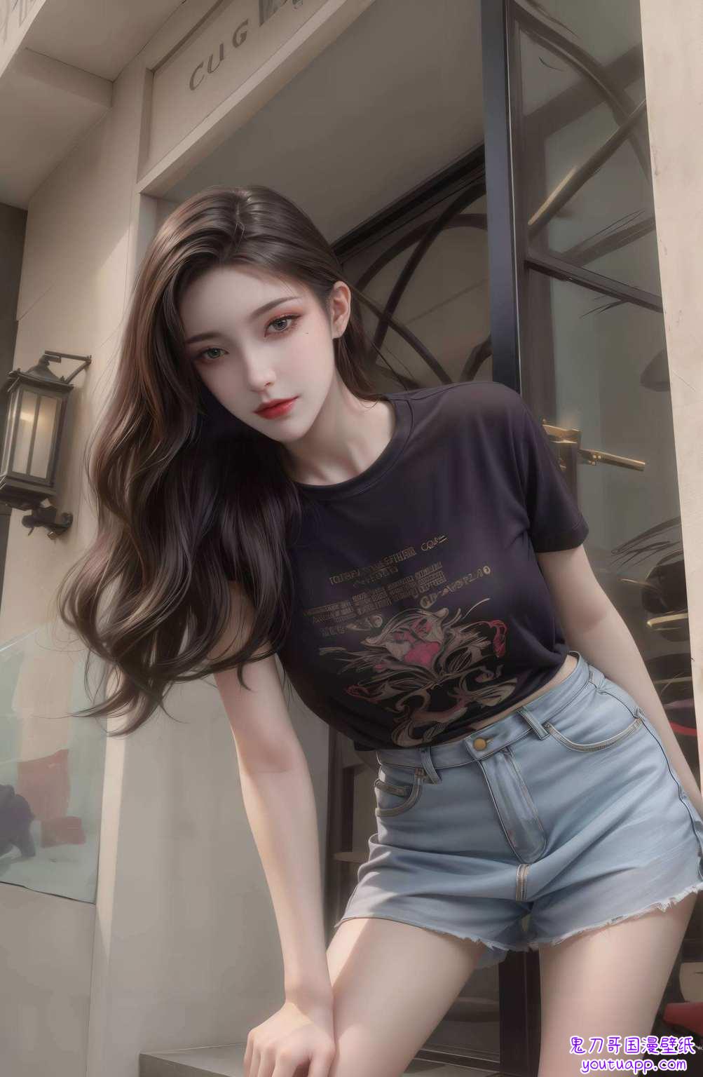 国漫女神的魅力彩鳞的美
