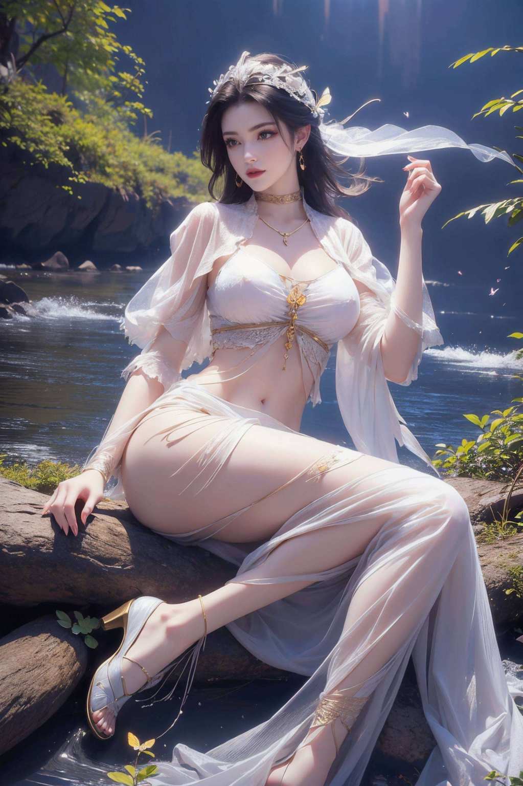 嘿嘿简直霸气侧漏！还有那彩鳞、七彩吞天蟒