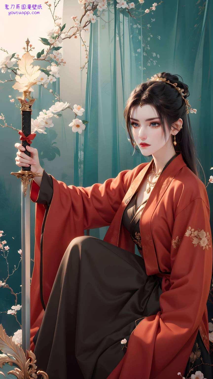 也是无数粉丝心中的国漫女神穿梭在绚丽多彩的国漫世界