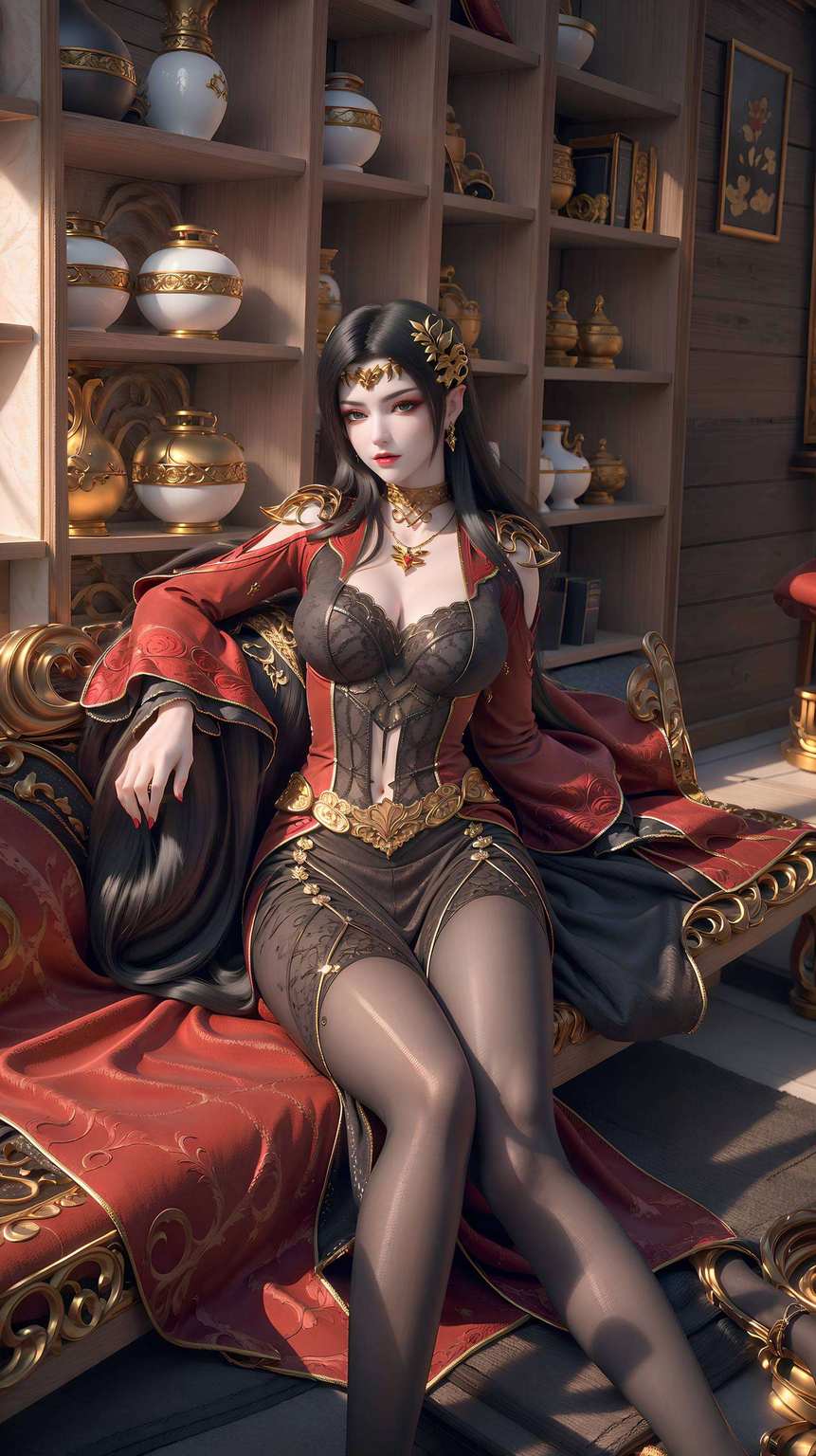 你的屏保都香艳起来了呢！这蛇女瞬间变身七彩吞天蟒