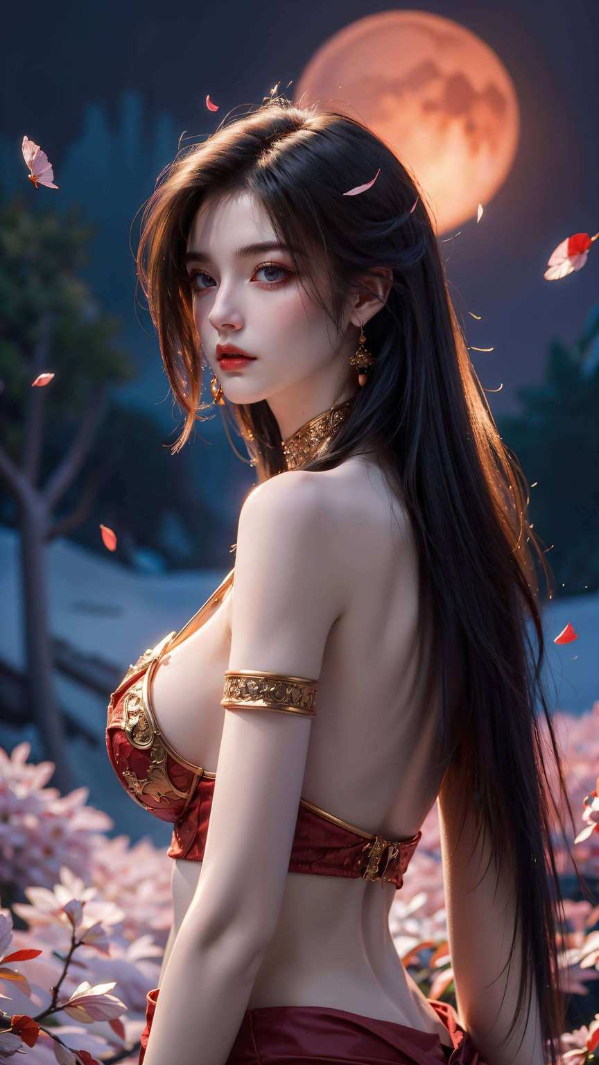 国漫壁纸瑰丽蛇女翩翩